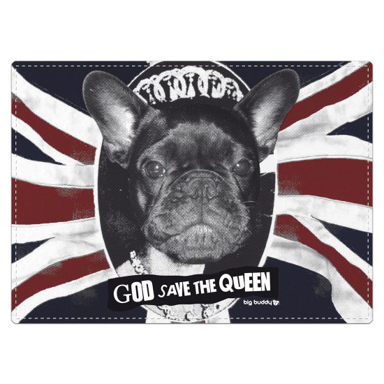 Big Buddy Dog Placemat "God Save The Queen"